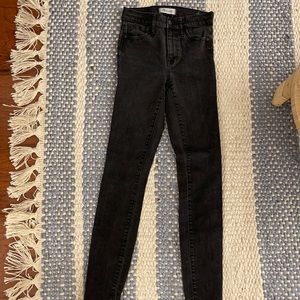 Madewell Black Skinny Jeans- size 26